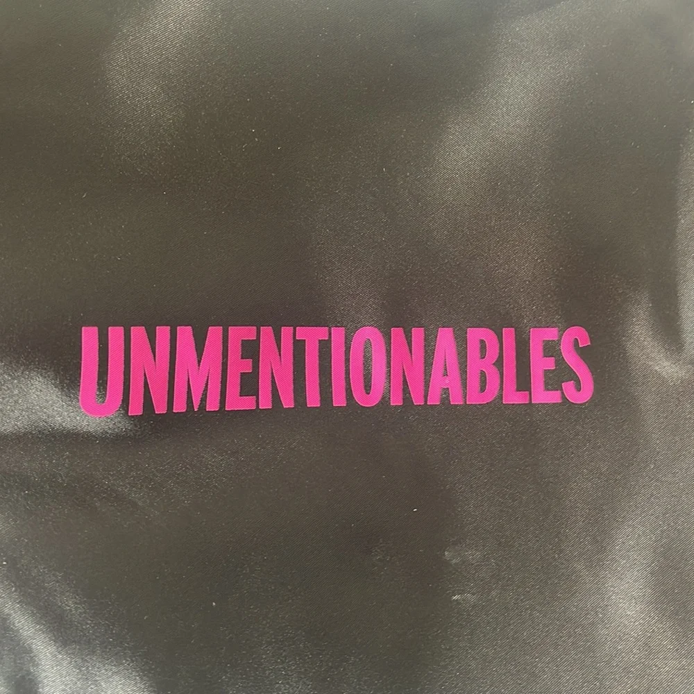 Kate Spade Lingerie Pouch Black Bag Unmentionables
